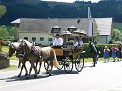 Festkutsche mit Fahnenpatinen